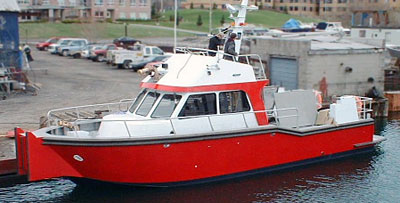 MetalCraft Marine Firestorm class aluminum fireboat