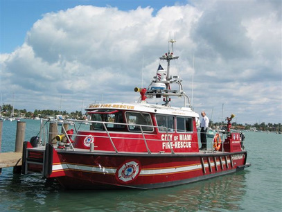 MetalCraft Marine Firestorm class aluminum fireboat