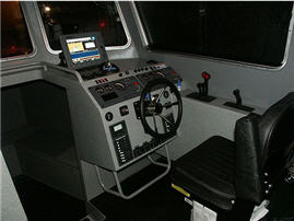 MetalCraft Marine Kingston 36 helm station