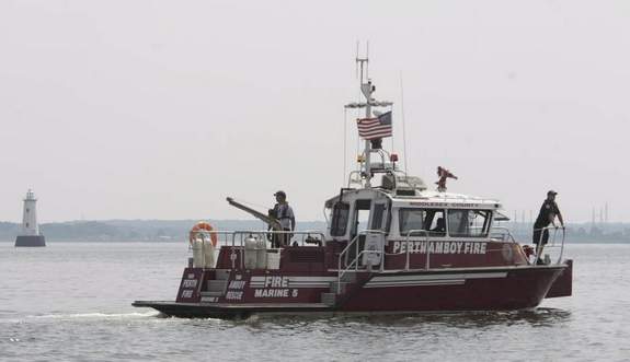 Saving a whale with a MetalCraft Marine fireboat