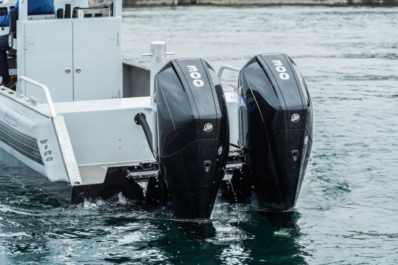 2022 MetalCraft Marine 8M Interceptor Demo for sale.