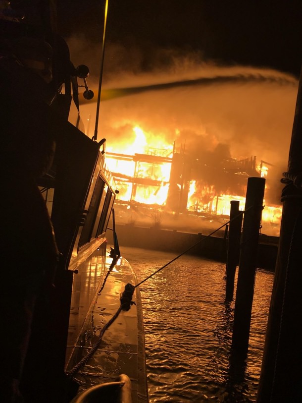 Owens Landing Fire - Perryville attended by Charlestown Fire Company.