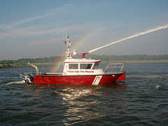 East Islip's High Speed FireStorm 30 Fireboat