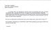 Testimonial letter