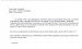 Testimonial letter