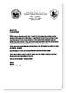 Testimonial letter