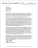 Testimonial letter