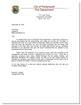 Testimonial letter