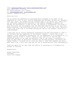 Testimonial letter